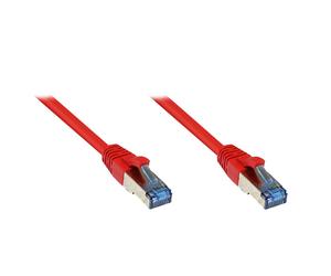 Alcasa 8060-h005r cable de red rojo 0,5 m cat6a s/ftp (s-stp)