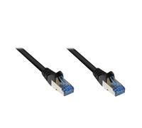 Alcasa 8060-h005s cable de red negro 0,5 m cat6a s/ftp (s-stp)