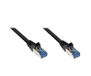 Alcasa 8060-h005s cable de red negro 0,5 m cat6a s/ftp (s-stp)