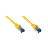 Alcasa 8060-h005y cable de red amarillo 0,5 m cat6a s/ftp (s-stp)