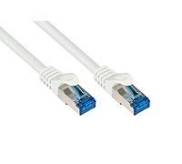 Alcasa 8060-H010W - Cable de Red (1 m, Cat6a, S/FTP (S-STP), RJ-45, RJ-45, Blanco)