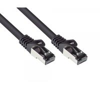 Alcasa 8060-hp010s cable de red negro 1 m cat6a s/ftp (s-stp)