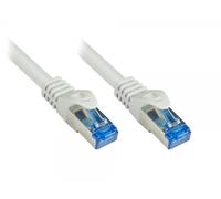Alcasa 8060-sf010 cable de red gris 1 m cat6a s/ftp (s-stp)