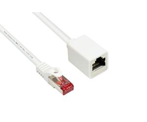 Alcasa 8063vr-030w cable de red blanco 3 m cat6 s/ftp (s-stp)