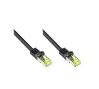Alcasa 8070r-003s cable de red negro 0,25 m cat7 s/ftp (s-stp)