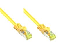 Alcasa 8070r-003y cable de red amarillo 0,25 m cat7 s/ftp (s-stp)
