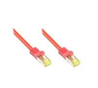 Alcasa 8070r-005r cable de red rojo 0,5 m cat7 s/ftp (s-stp)