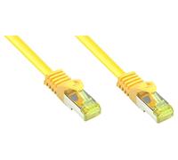 Alcasa 8070r-075y cable de red amarillo 7,5 m cat7 s/ftp (s-stp)
