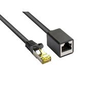Alcasa 8070vr-005s cable de red negro 0,5 m cat7 s/ftp (s-stp)