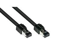 Good Connections Premium Cat. 8.1 Cable de conexión. Negro Negro 0,5 m