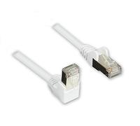 Alcasa Cat. 5e 3m - Cable de Red (3 m, Cat5e, F/UTP (FTP), RJ-45, RJ-45, Blanco)