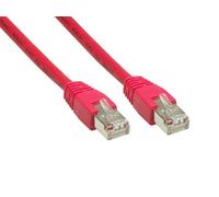Alcasa Cat. 6 S/FTP, 1.5m - Cable de Red (1.5m, 1,5 m, Cat6, S/FTP (S-STP), RJ-45, RJ-45, Rojo)