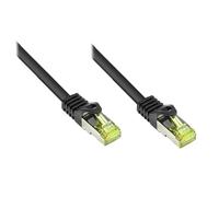 Alcasa cat. 7 s/ftp 15m cable de red negro cat7 s/ftp (s-stp)