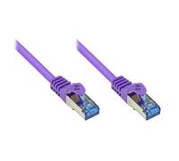 Alcasa cat6a 0.5m cable de red violeta 0,5 m s/ftp (s-stp)