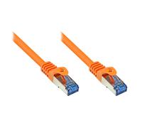 Alcasa cat6a 10m cable de red naranja s/ftp (s-stp)