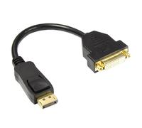 Alcasa dp-ad06 adaptador de cable de vídeo 0,2 m dvi-i displayport ne