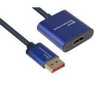 Alcasa dp-ad07 adaptador de cable de vídeo 0,2 m displayport hdmi azu
