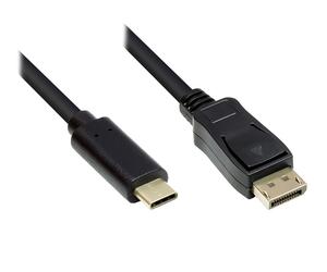 Alcasa gc-m0108 adaptador de cable de vídeo 5 m displayport negro