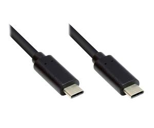 Alcasa gc-m0111 cable usb usb 3.2 gen 1 (3.1 gen 1) 0,2 m usb c negro