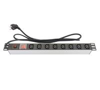 GC N0074 - Regleta de 19'', 1U, 8 aumentos