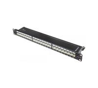 GC N0145 - Panel de conexiones de 19'', 24 puertos, Cat.6a, 1U