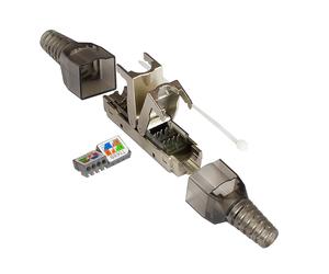 Alcasa gc-n0150 conector rj-45 plata