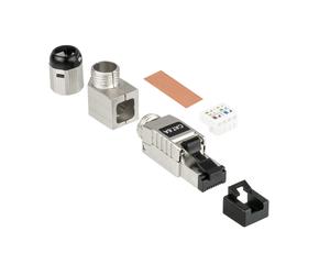 Alcasa gc-n0165 conector rj45 aluminio