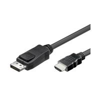Alcasa hdmi 5m displayport negro