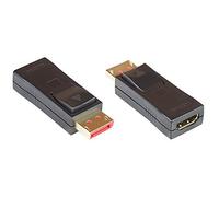 Alcasa hdmi-dp14g cambiador de género para cable displayport negro