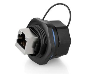 Alcasa ic06-r103 conector rj45 negro