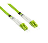 Alcasa lw-8005lc5 cable de fibra óptica e infiniband 0,5 m 2x lc verd
