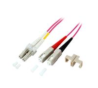 GC LW-801LS4 - Cable de conexión de fibra óptica dúplex OM