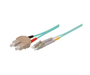 Alcasa lw-802ls3 cable de fibra óptica e infiniband 2 m sc lc verde