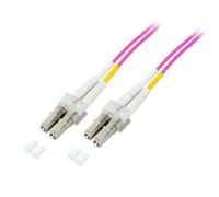 Alcasa lw-805lc4 cable de fibra óptica e infiniband 5 m lc violeta