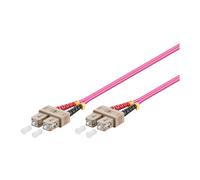Alcasa lw-8075sc4 cable de fibra óptica e infiniband 7,5 m sc violeta