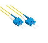 Alcasa LW-902SC Cable de Fibra optica 2 m OS2 SC Blue/Yellow,Blue,Yellow - Cable de Fibra óptica (2 m, OS2, SC, SC, Male Connector/Male Connector, Blue/Yellow,Blue,Yellow)