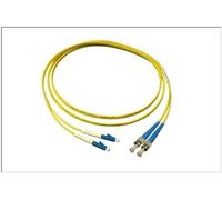 Alcasa LW-915LT Cable de Fibra optica 15 m LSZH OS2 2X LC 2X ST Amarillo - Cables de Fibra optica (15 m, LSZH, OS2, 2X LC, 2X ST, Amarillo
