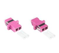 Alcasa lw-k204 conector de fibra óptica lc hembra/hembra