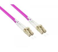 Alcasa lw-p850lc4 cable de fibra óptica e infiniband 50 m lc violeta