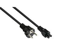 Alcasa p0005-s050 cable de transmisión negro 5 m enchufe tipo e+f c5