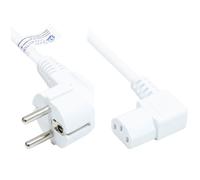 Alcasa p0131-w050 cable de transmisión blanco 5 m enchufe tipo e+f c1