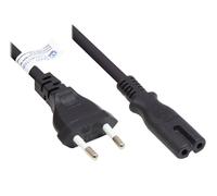 Alcasa p0370-s030 cable de transmisión negro 3 m enchufe tipo c c7 ac