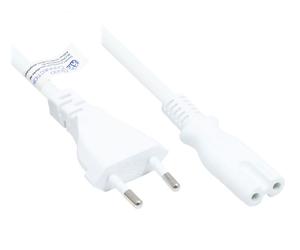 Alcasa p0370-w030 cable de transmisión blanco 3 m enchufe tipo c c7 a