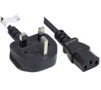 Alcasa p7030-s018 cable de transmisión negro 1,8 m enchufe tipo g c13