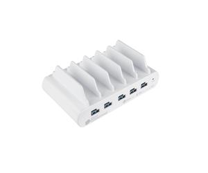 Alcasa pca-d006w organizador para estación de carga independiente bla