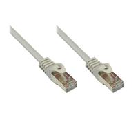Alcasa rj45/rj45, 10 m cable de red gris cat5e sf/utp (s-ftp)