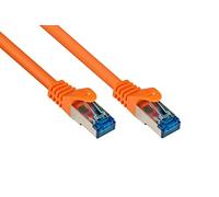 Alcasa RJ45-RJ45, m-m, 50m - Cable de Red (m-m, 50m, 50 m, Cat6a, S/FTP (S-STP), RJ-45, RJ-45, Naranja)
