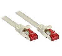 Alcasa RJ45-RJ45, m-m, 5m - Cable de Red (m-m, 5m, 5 m, Cat6, S/FTP (S-STP), RJ-45, RJ-45, Gris)