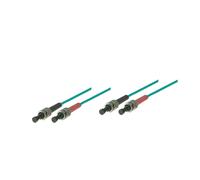 Alcasa st/st, 1m cable de fibra óptica e infiniband azul