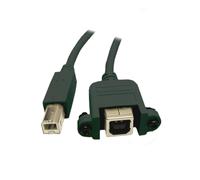 Alcasa usb 2.0 b/b 1m cable usb usb b negro